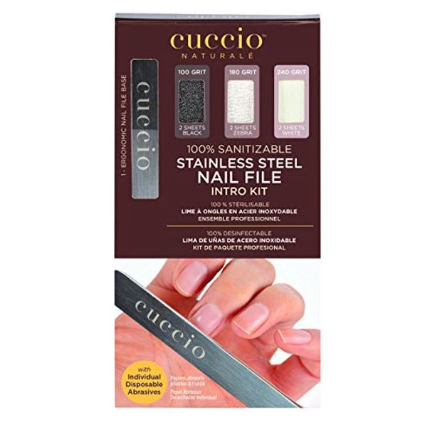 Stainless Steel Nail File Pro Pack Kit