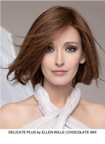 Delicate Plus Remy Human Hair Lace Front Wig (Hand-Tied)
