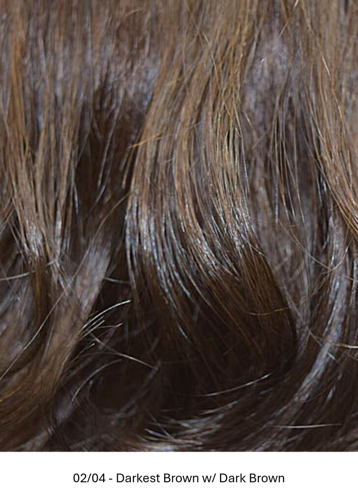 300S Short H Fall Human Hair Piece | Super Remy Human Hair