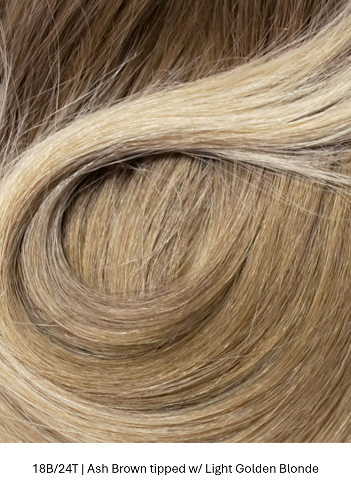 300S Short H Fall Human Hair Piece | Super Remy Human Hair
