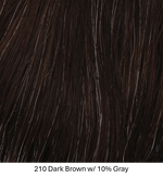 210 DARKEST BROWN WITH 10% GRAY