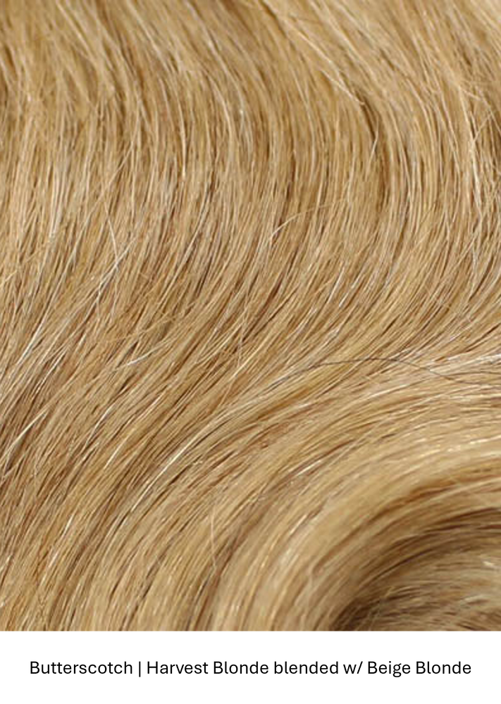 300S Short H Fall Human Hair Piece | Super Remy Human Hair