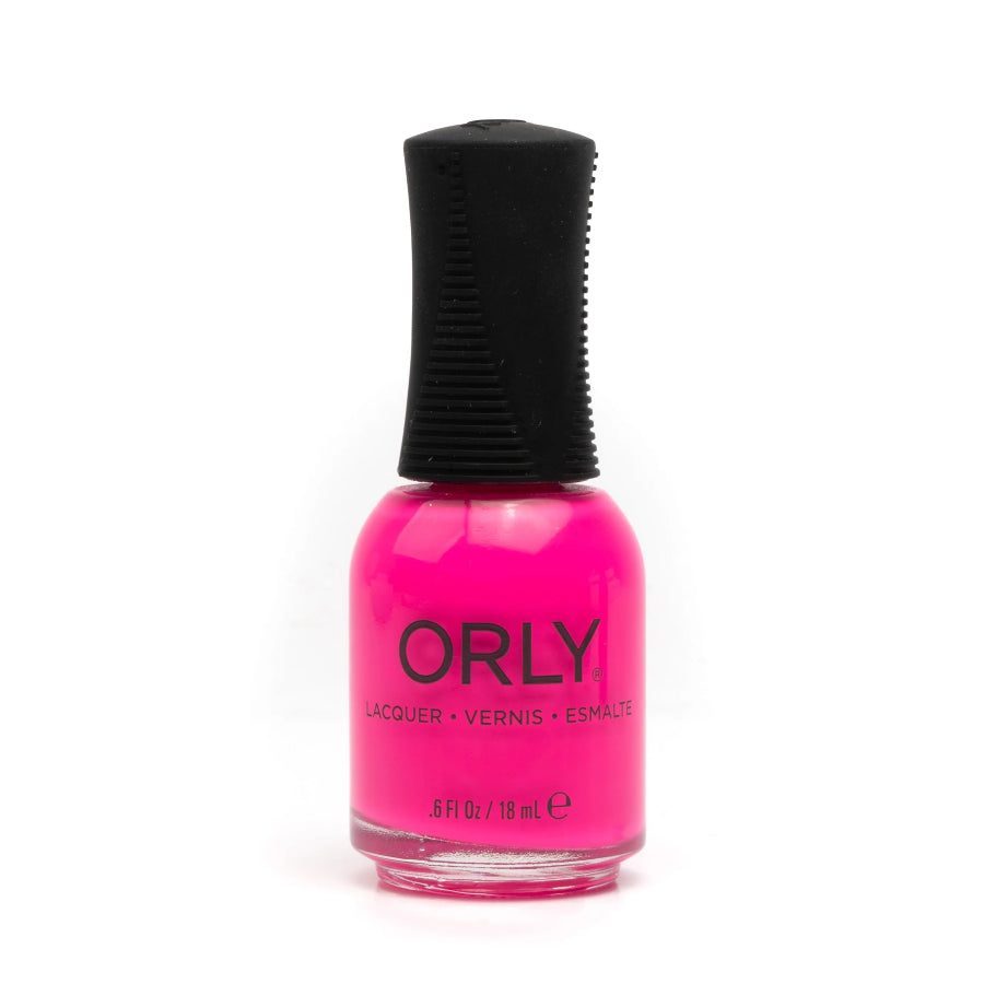 ORLY Lacquer Nail Color 0.6 floz - That's Hot - Neon Pink