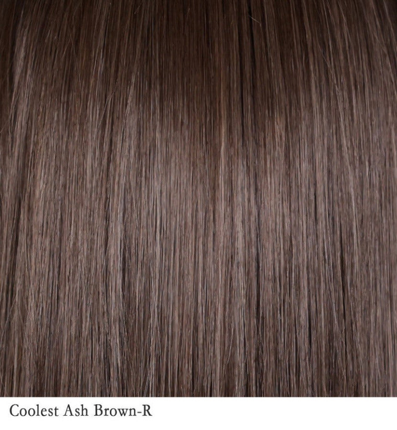 COOLEST ASH BROWN ROOTED