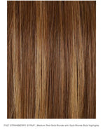FS27 STRAWBERRY SYRUP | Medium Red-Gold Blonde with Gold Blonde Bold Highlights JON RENAU HEAT FRIENDLY COLPOR
