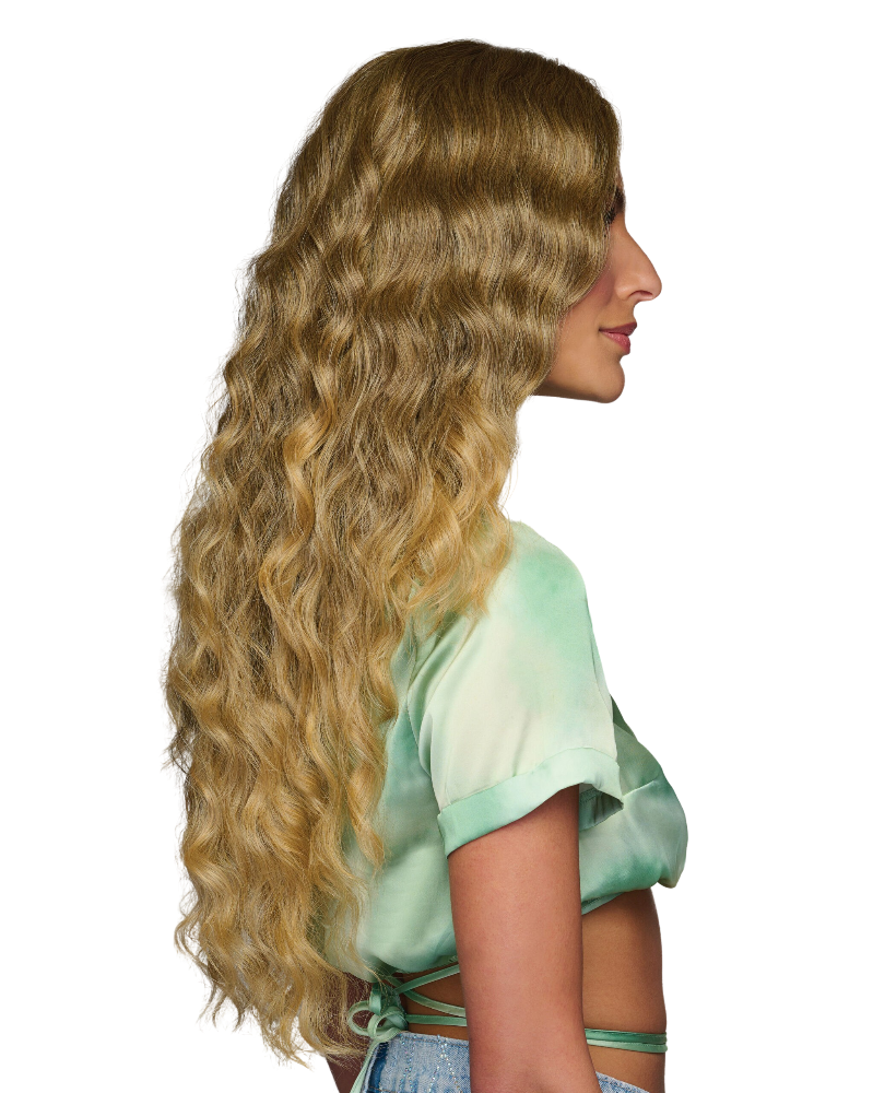 Hair Do Curly Girlie Lace Mono Part Heat Friendly Long Wig