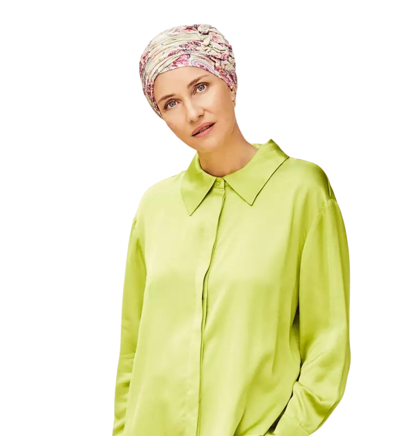 Turban Woman Christine Lotus 1008-0753 - Spring / Summer - Turbanti  Christine