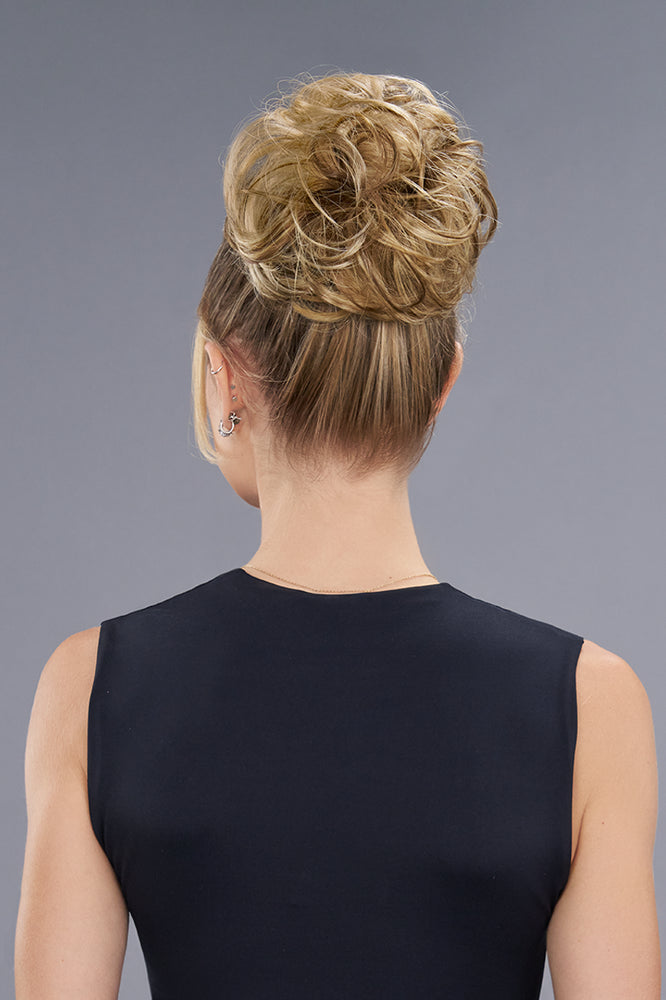 Mimic Synthetic Schrunchie Ponytail Hair Wrap by Jon Renau EasiHair 12F