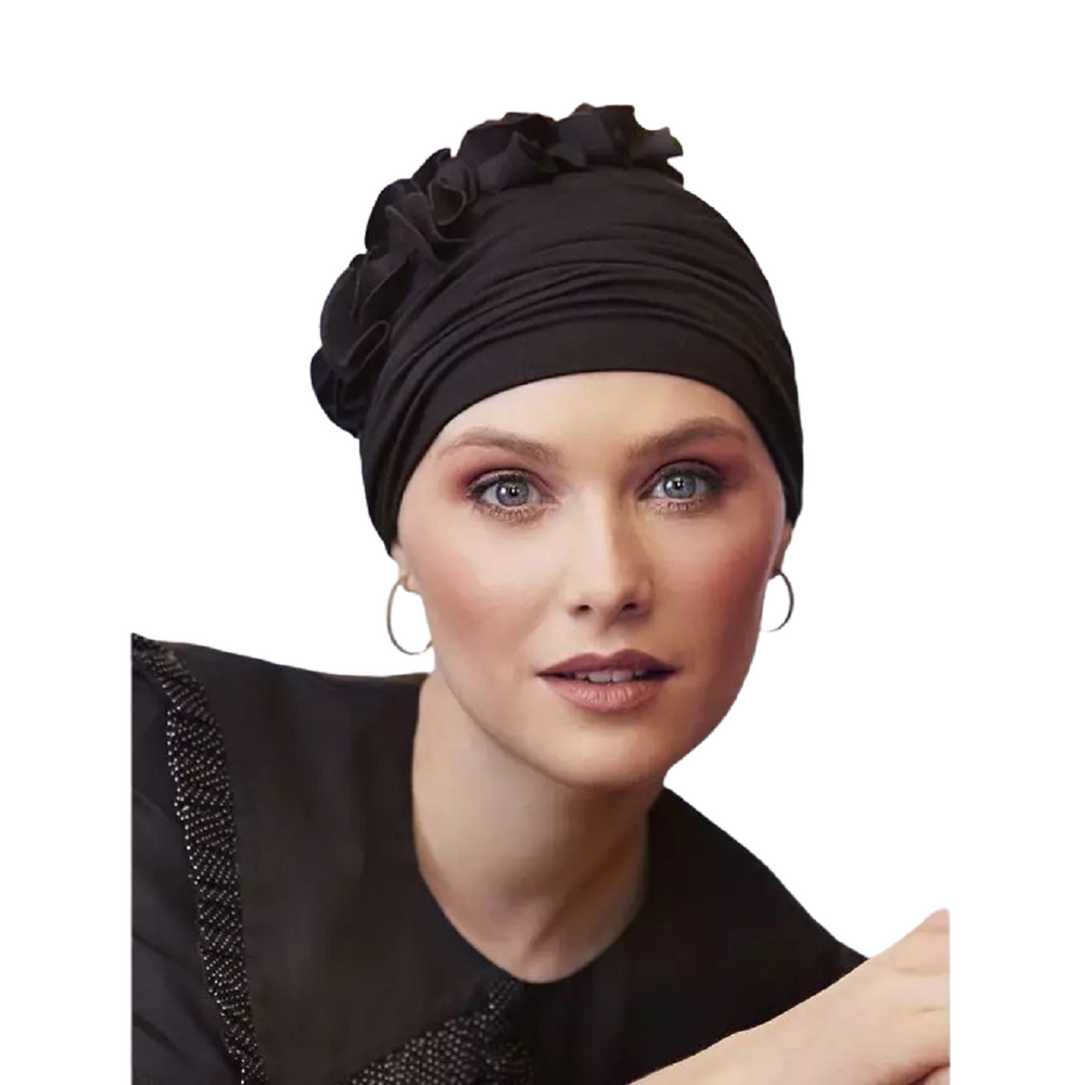 Nadi Turban by Christine headwear, Black 0211