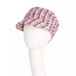 Pandora Cap | Pink Bouclé Symphony Boho Spirit Headwear