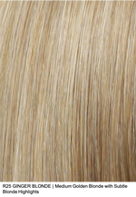 R25 GINGER BLONDE | Medium Golden Blonde with Subtle Blonde Highlights 