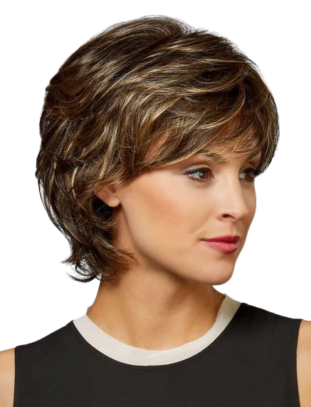 Nikki 100% Capless Construction Syntetic Wig by Henry Margu 626H Medium With Blonde Highlights
