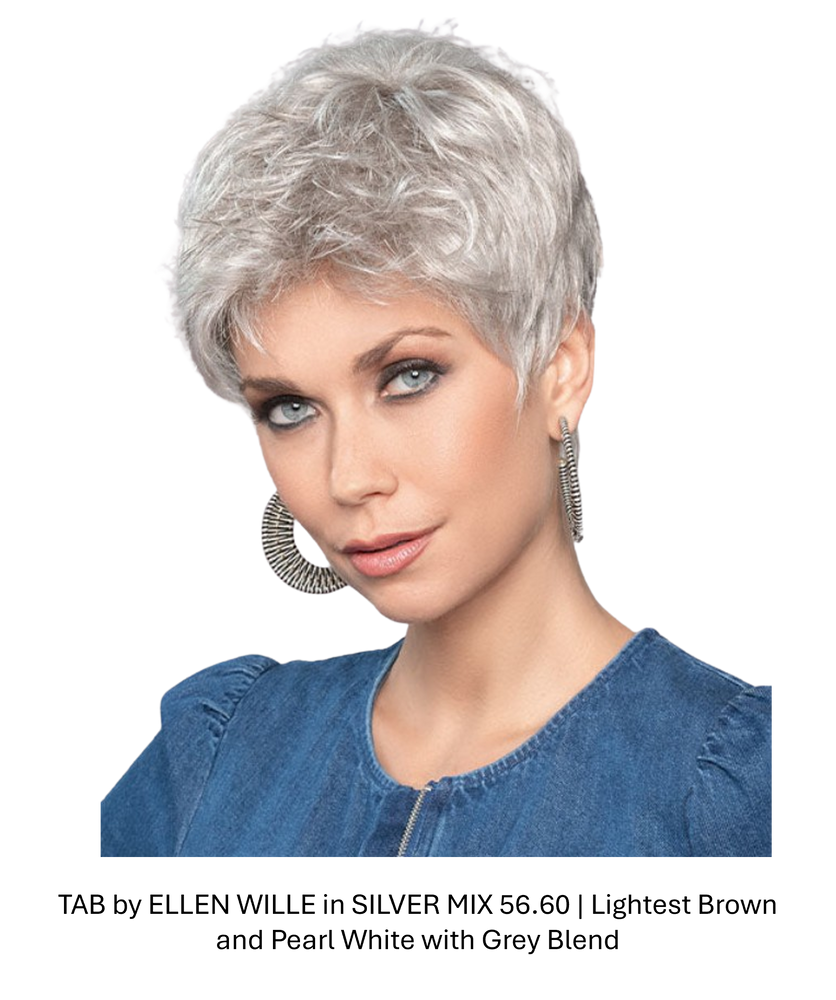 Tab Synthetic Lace Front Wig (Mono Crown)