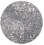 

Tiara - Nail Lacquer is a dazzling silver glitter with a sparkling shimmer finish, offering full coverage and a cool undertone.