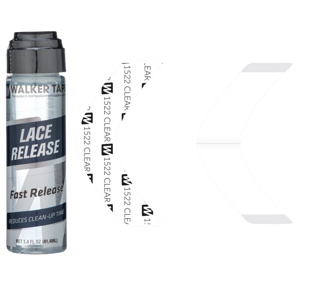Walker Tape Kit: 1522 (A Contour) and Lace Release 1.4 fl oz Bottle