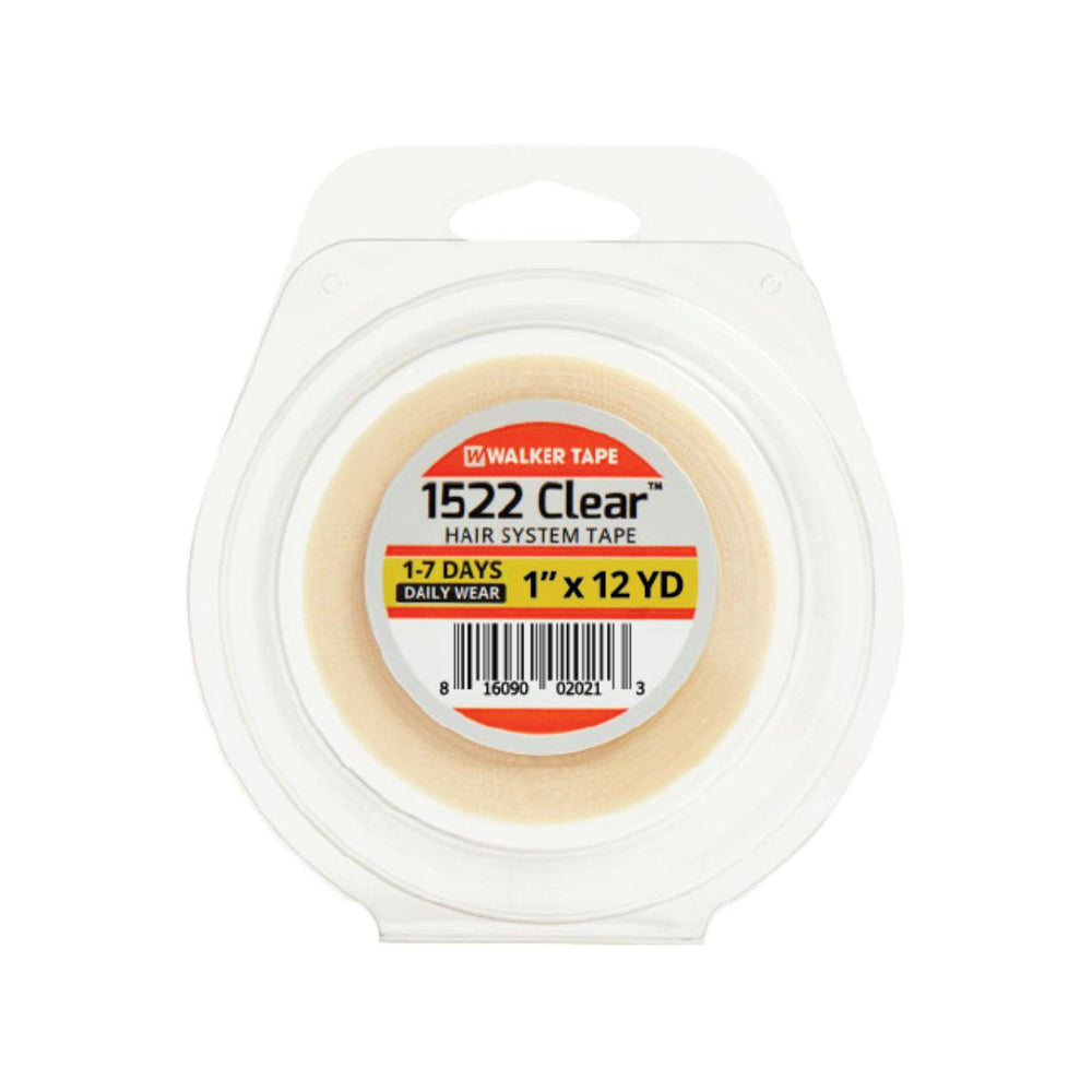 1522 Clear Double Sided Tape Short Hold by Walker 1" x 12 yard roll