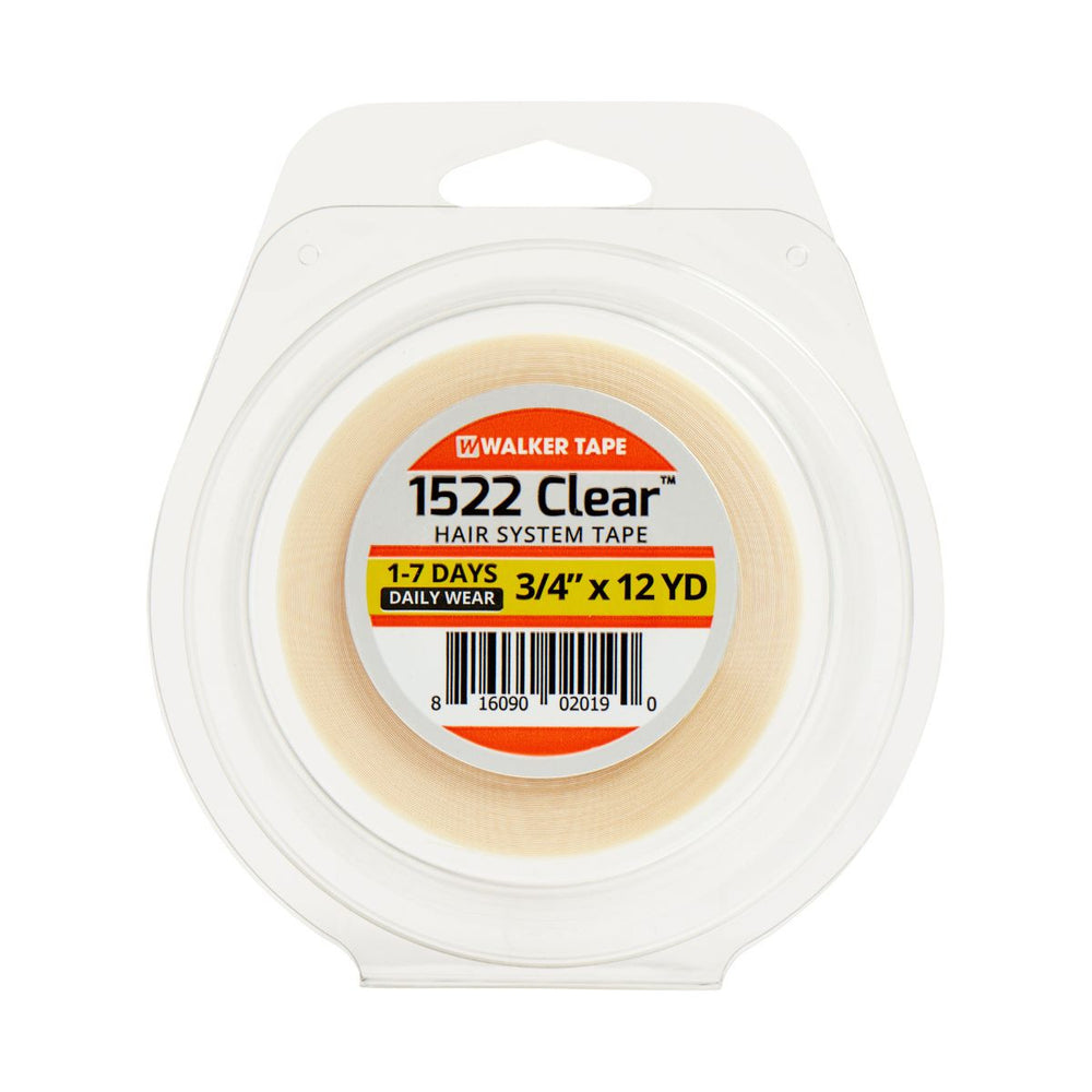1522 Clear Double Sided Tape Short Hold by Walker 3/4" x12 yard roll