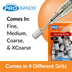 Pro Bits® White Sanding Bands for Nails