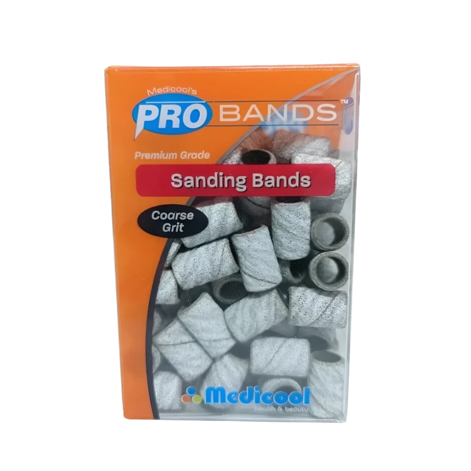 Pro Bits® White Sanding Bands for Nails Coarse Grit