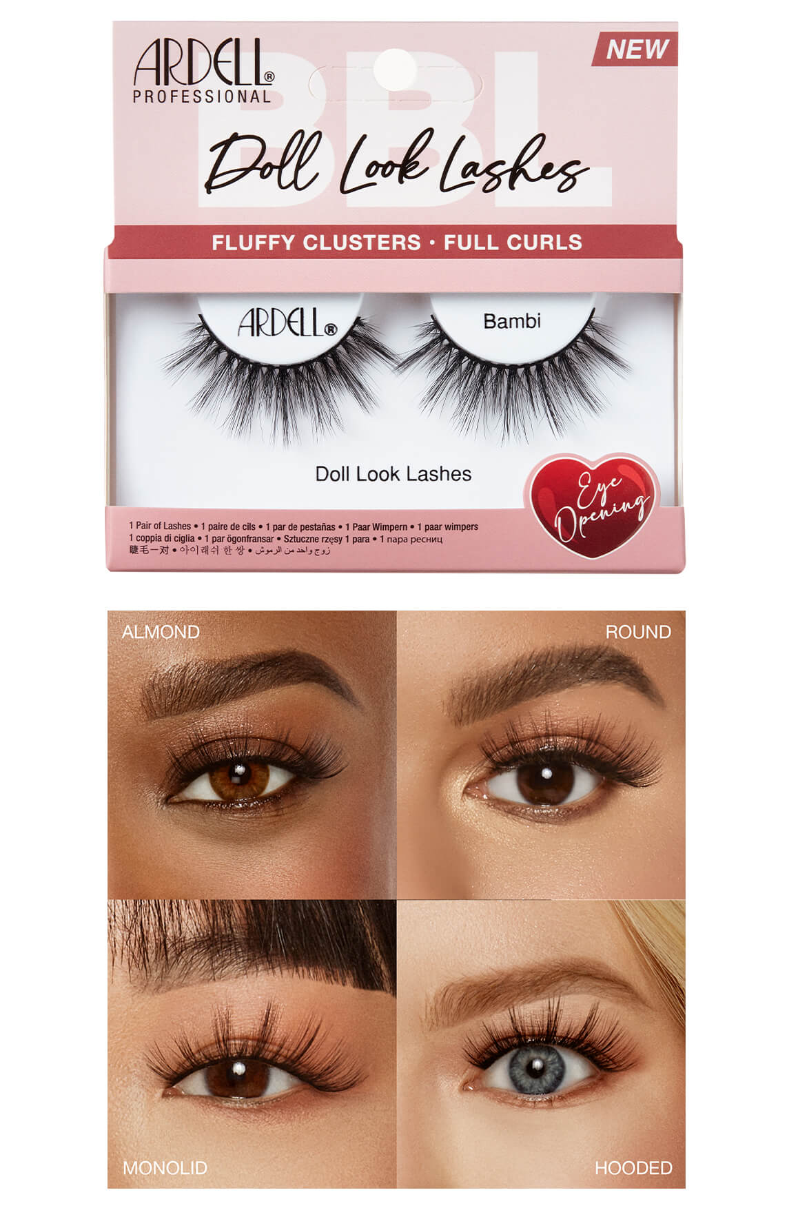 Doll Look Lashes - Bambi  Ardell – Belle of Hope