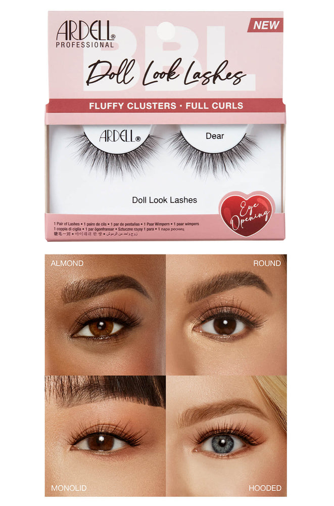 Doll Look Lashes by Ardell Dear Fluffy Clusters Full Curls