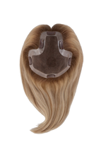 EASIPART T 12" by Jon Renau in 12FS8 SHADED PRALINE | Medium Natural Gold Blonde, Light Gold Blonde, Pale Natural Blonde Blend, Shaded with Dark Brown