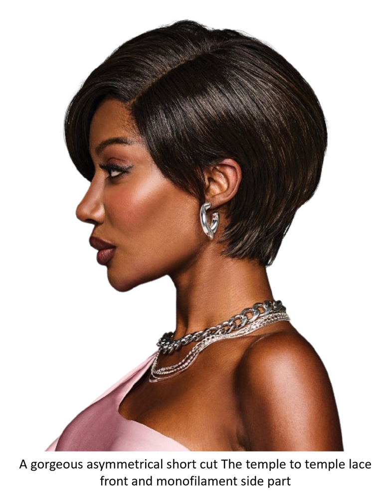JAYLA by Kim Kimble in MC4/10SS ESPRESSO MARTINI | Dark Brown with Lighter Brown Highlights