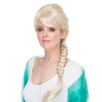 Lisa-Ice Queen Costume Synthetic Wig Synthetic Costume Blonde Wig