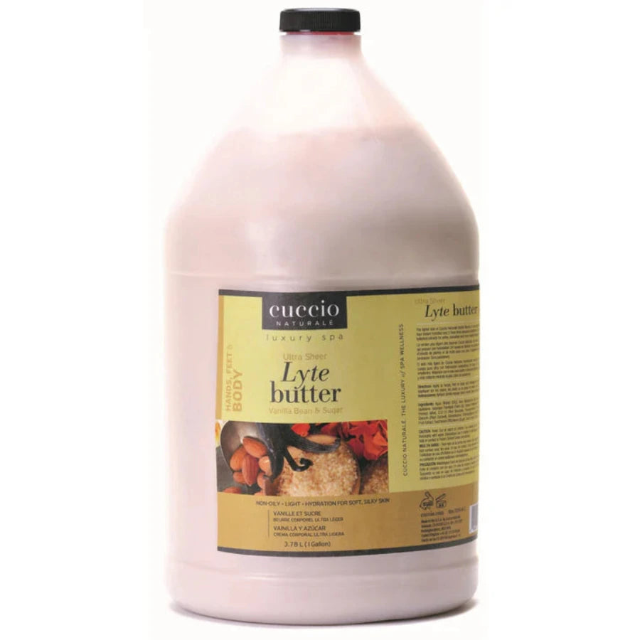 Lyte Ultra Sheer Body Butter Vanilla Bean & Sugar Cane 1 Gallon