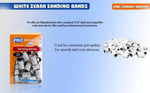 Pro Bits® White Sanding Bands for Nails