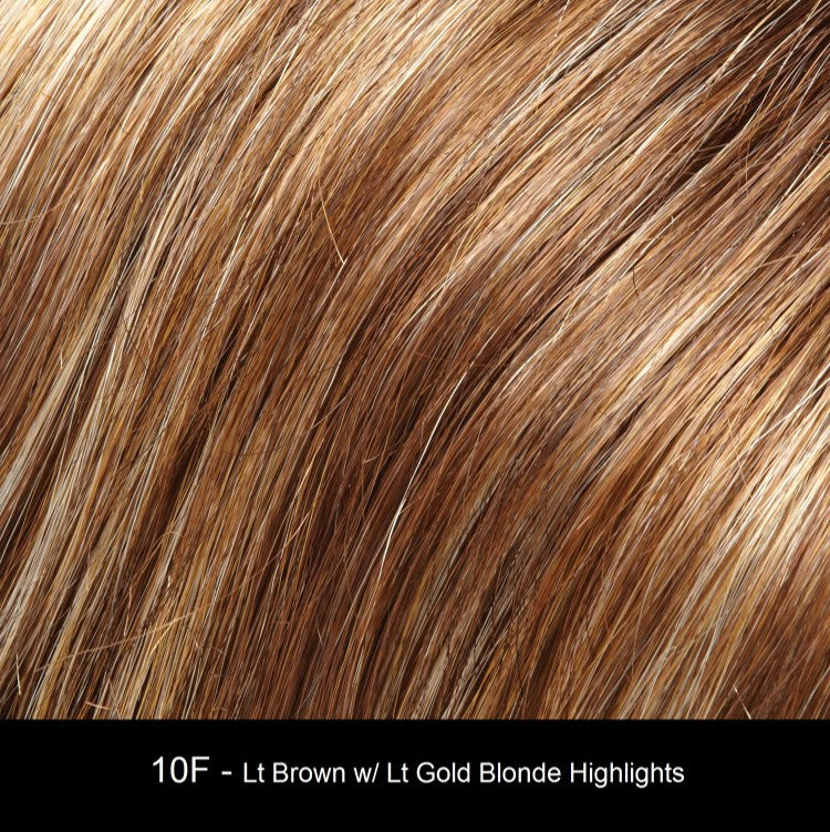 10F | Light Brown with Light Gold Blonde Highlights