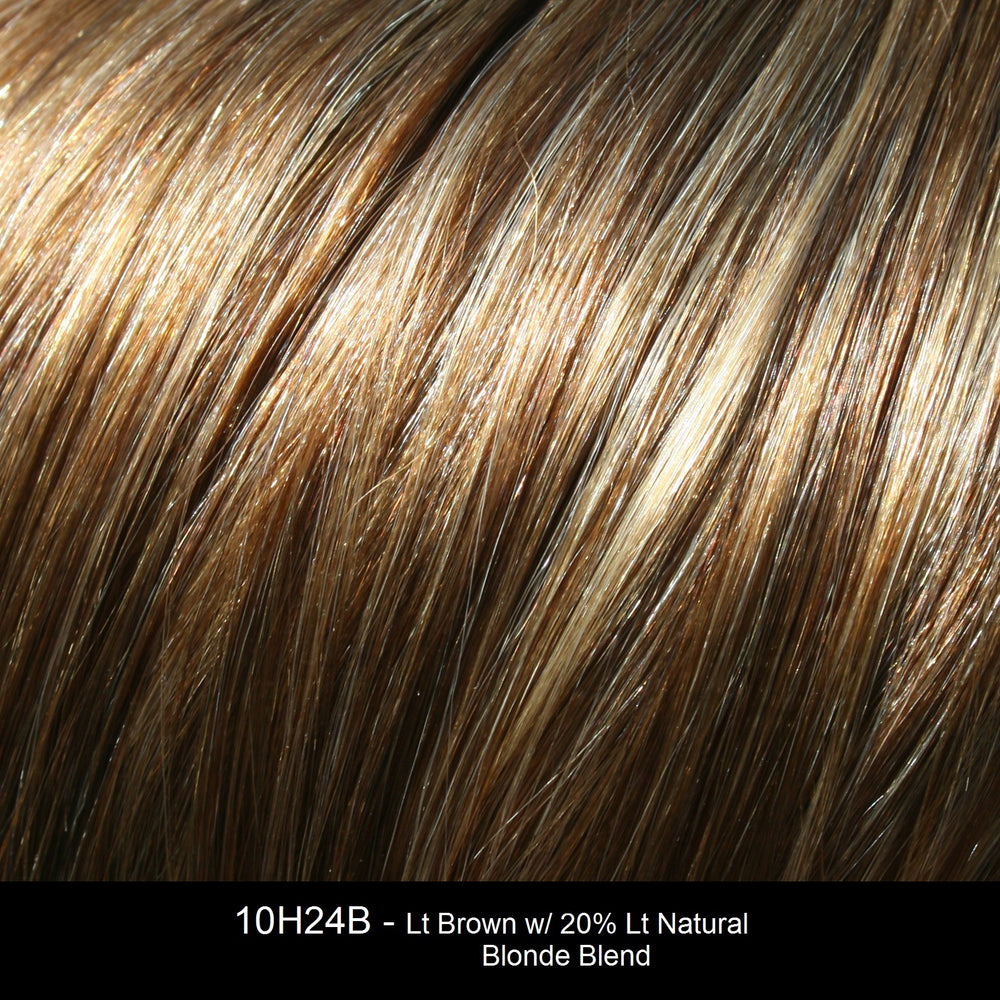 10H24B ENGLISH TOFFEE | Light Brown with 20% Light Natural Blonde Blend