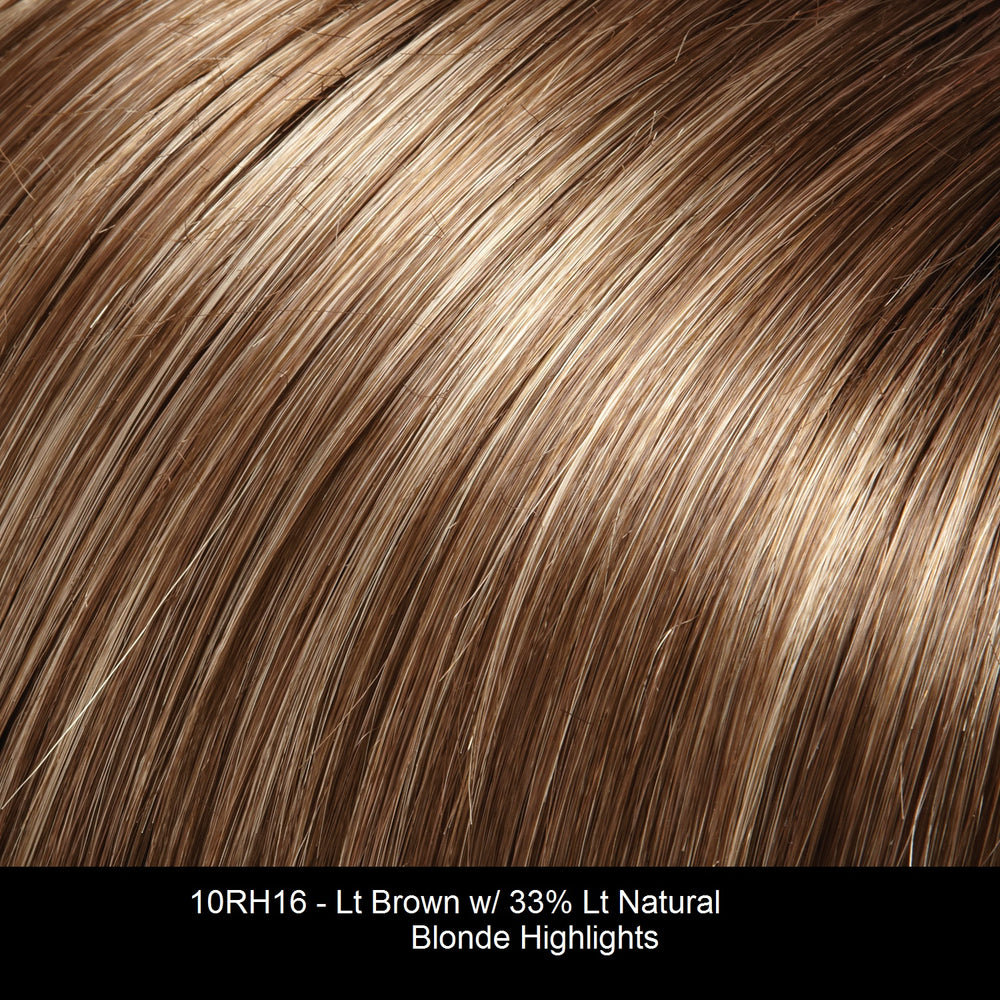 10RH16 ALMONDINE | Light Brown with 33% Light Natural Blonde Highlights
