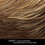 10/26TT FORTUNE COOKIE | Light Brown & Caramel Blonde Blend wth Light Brown Nape