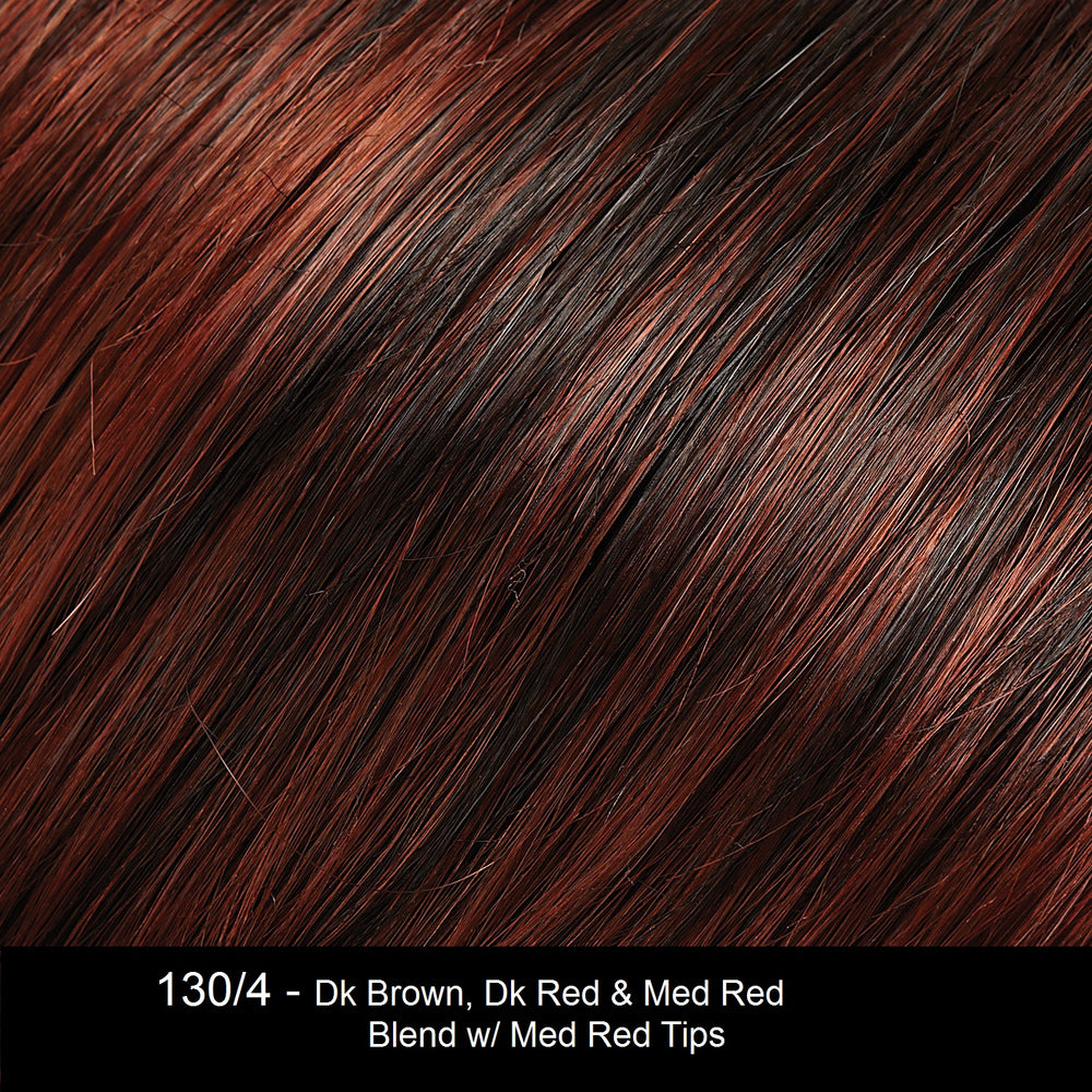 130/4 | Dark Brown, Dark Red and Medium Red Blend with Medium Red Tips
