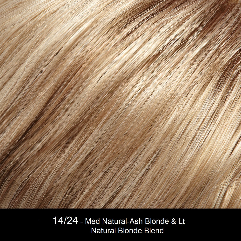 14/24 | Med Natural Ash Blonde & Lt Natural Blonde Blend