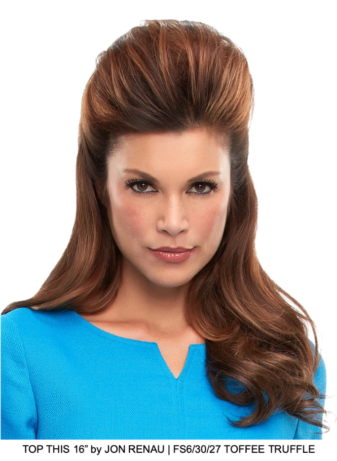 Top This 16" Remy Human Hair Topper
