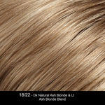 18/22 FLAN | Dark Natural Ash Blonde and Light Ash Blonde Blend