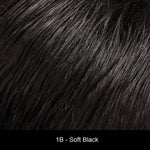 1B Soft Black by Jon Renau Synthetic Hair
