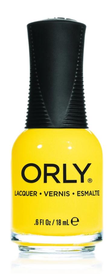 SPARK Yellow CrÃ¨me Nail Lacquer by Orly, 0.6floz