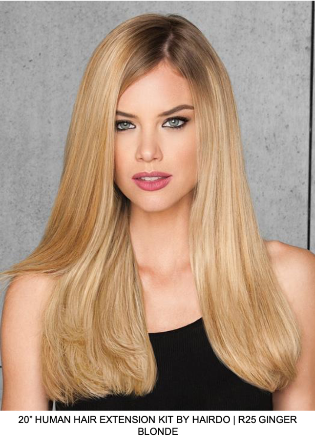 20" Human Hair Clip In Extensions Kit (10 pc)