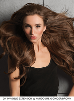 20” INVISIBLE EXTENSION by HAIRDO | R830 GINGER BROWN