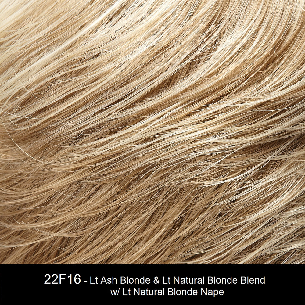 22F16 BLACK TIE BLONDE | Light Ash Blonde and Light Natural Blonde Blend with Light Natural Blonde