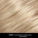 22MB SESAME | Light Ash Blonde and Light Natural Gold Blonde Blend 