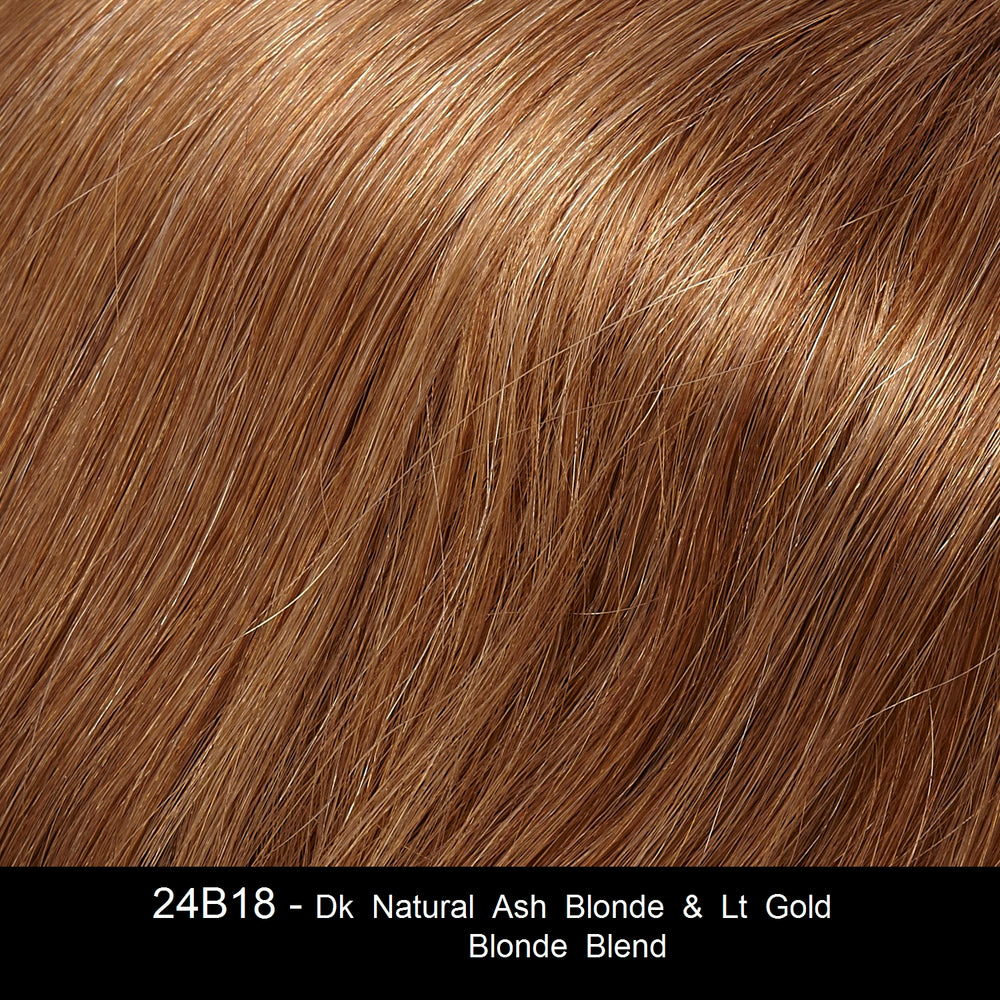 24B18 - Dk Natural Ash Blonde & Lt Gold Blonde Blend