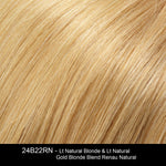 24B22RN | Light Natural Blonde & Light Natural Gold Blonde Blend