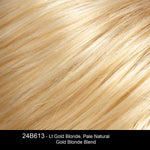 24B613 BUTTER POPCORN | Light Gold Blonde, Pale Natural Gold Blonde Blend