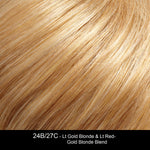 24B/27C BUTTERSCOTCH | Light Gold Blonde and Light Red-Gold Blonde Blend