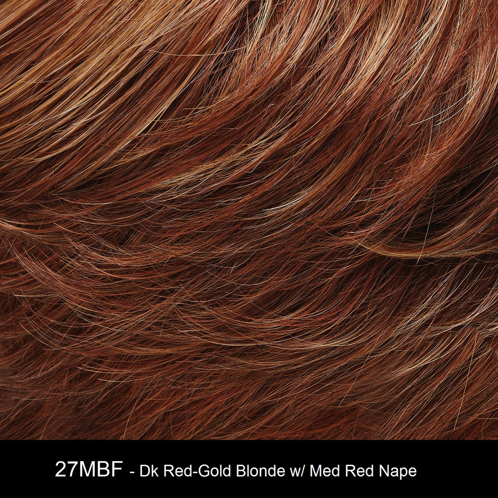 27MBF APPLE PIE | Dark Red-Gold Blonde with Medium Red Nape