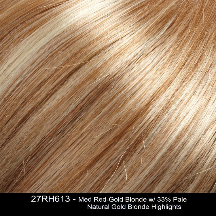 27RH613 CITRUS ZEST | Medium Red-Gold Blonde with 33% Pale Natural Gold Blonde Highlights